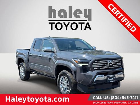 Certified 2024 Toyota Tacoma Limited w/ Limited Package (LT) AWD/4WD image 1