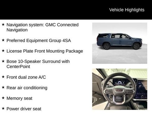 Certified 2026 GMC Yukon XL Elevation AWD/4WD image 16