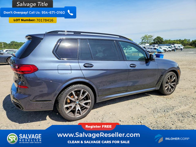Used 2021 BMW X7 M50i w/ Dynamic Handling Package AWD/4WD image 4