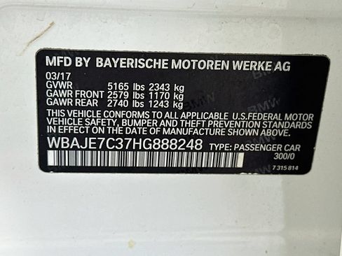 Used 2017 BMW 540i xDrive AWD/4WD image 37