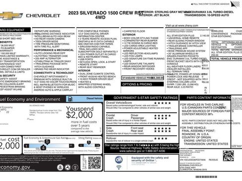 Used 2023 Chevrolet Silverado 1500 RST w/ All Star Edition Plus AWD/4WD image 9