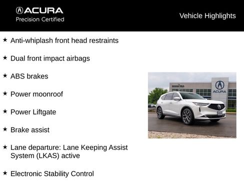 Certified 2023 Acura MDX SH-AWD w/ Technology Package image 13