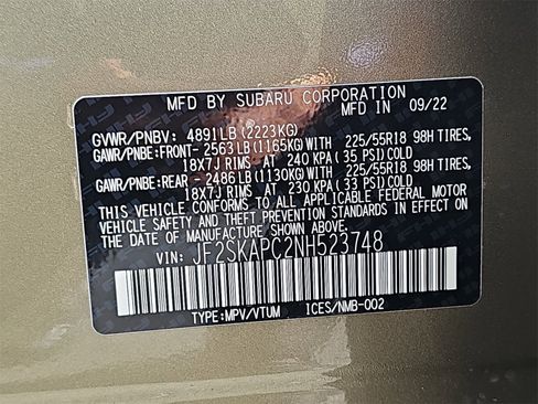 Used 2022 Subaru Forester Limited image 39