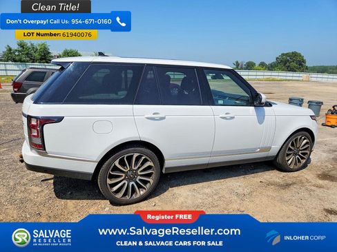 Used 2016 Land Rover Range Rover Supercharged AWD/4WD image 4