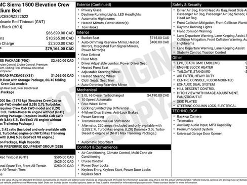 Used 2024 GMC Sierra 1500 Elevation w/ Preferred Package AWD/4WD image 41