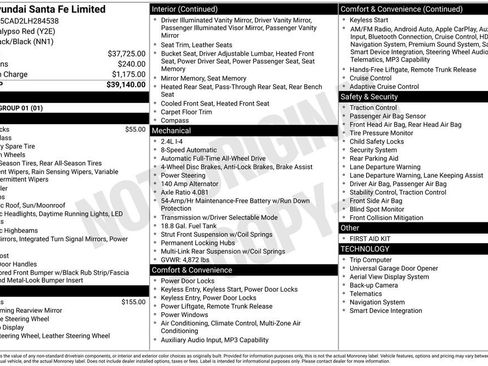 Used 2020 Hyundai Santa Fe Limited image 6