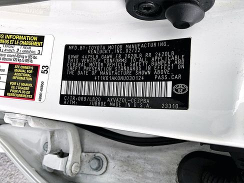 Used 2022 Toyota Camry XSE image 35