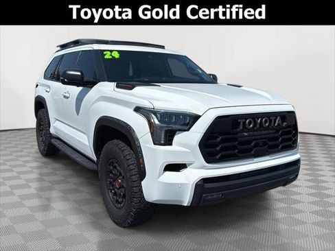Certified 2024 Toyota Sequoia TRD Pro AWD/4WD image 1
