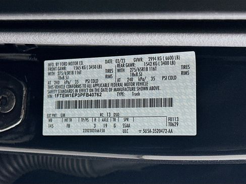 Used 2023 Ford F150 XLT w/ Equipment Group 302A High image 12