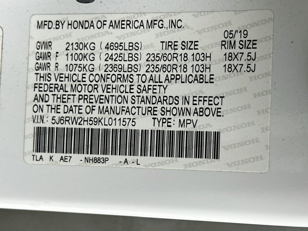 Used 2019 Honda CR-V EX image 39