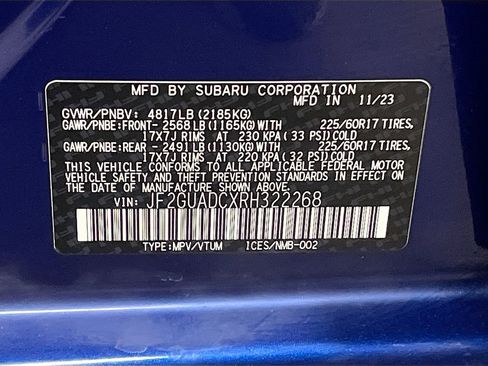 Used 2024 Subaru Crosstrek 2.0i Premium AWD/4WD image 31