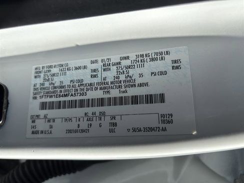 Used 2021 Ford F150 Limited image 20