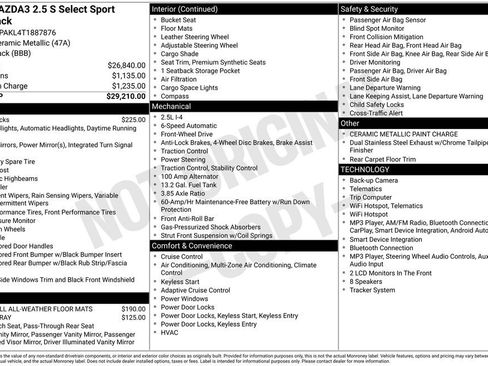 New 2026 MAZDA MAZDA3 s Sport FWD image 2