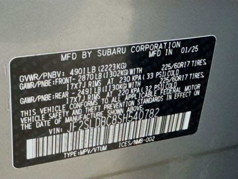 Certified 2025 Subaru Forester Premium w/ Convenience Package #1 image 24