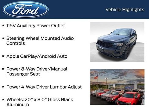 Used 2020 Jeep Grand Cherokee Altitude AWD/4WD image 12