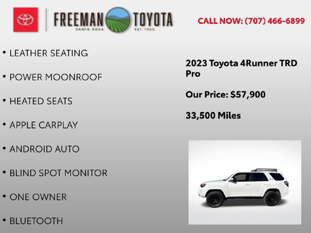 Used 2023 Toyota 4Runner TRD Pro AWD/4WD image 5
