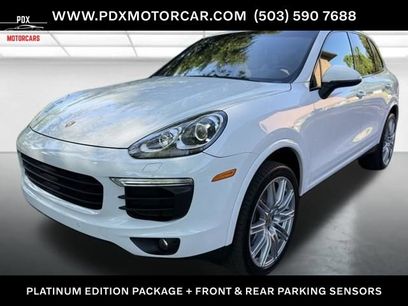 Used 2018 Porsche Cayenne Platinum Edition