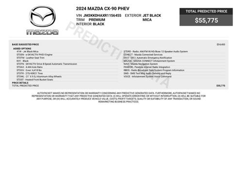 Used 2024 MAZDA CX-90 Plug-In Hybrid w/ Premium Pkg AWD/4WD image 7