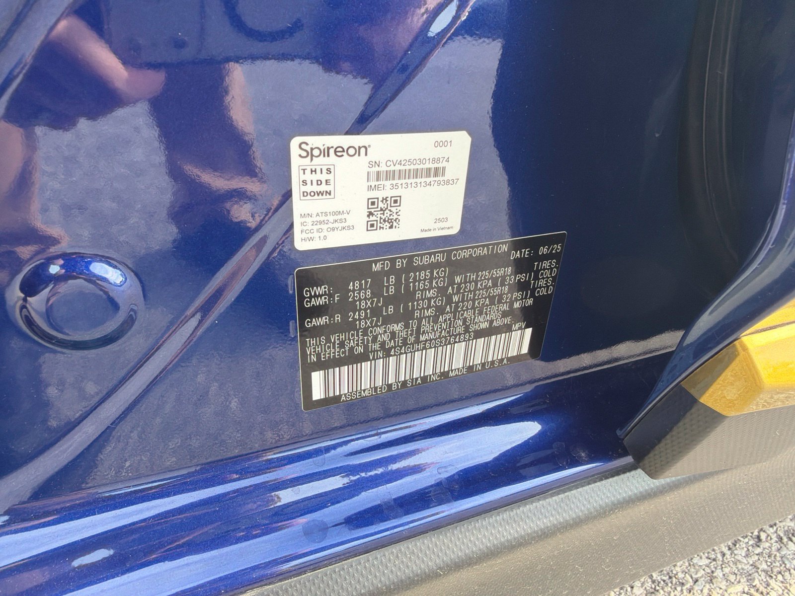 Certified 2025 Subaru Crosstrek 2.5i Sport AWD/4WD image 13