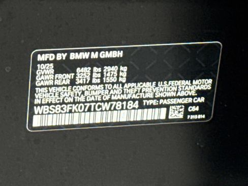 New 2026 BMW M5 w/ Carbon Package image 30