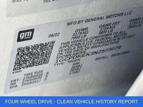 Used 2022 Chevrolet Silverado 1500 LT AWD/4WD image 7