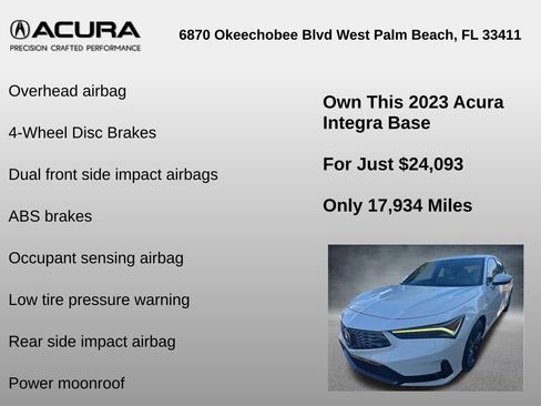 Used 2023 Acura Integra A-Spec image 33