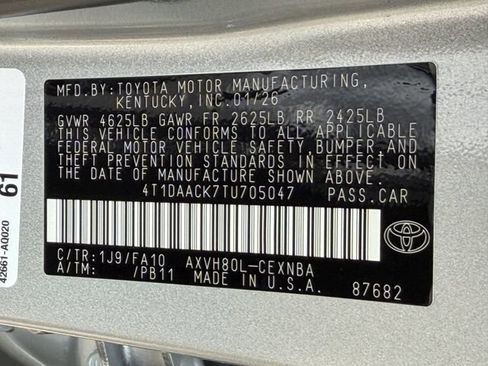 New 2026 Toyota Camry LE image 26