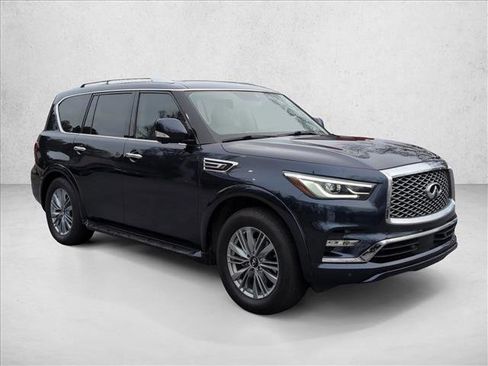 Used 2021 INFINITI QX80 Luxe w/ Cargo Package image 3