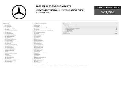 Used 2025 Mercedes-Benz Sprinter 2500 image 2