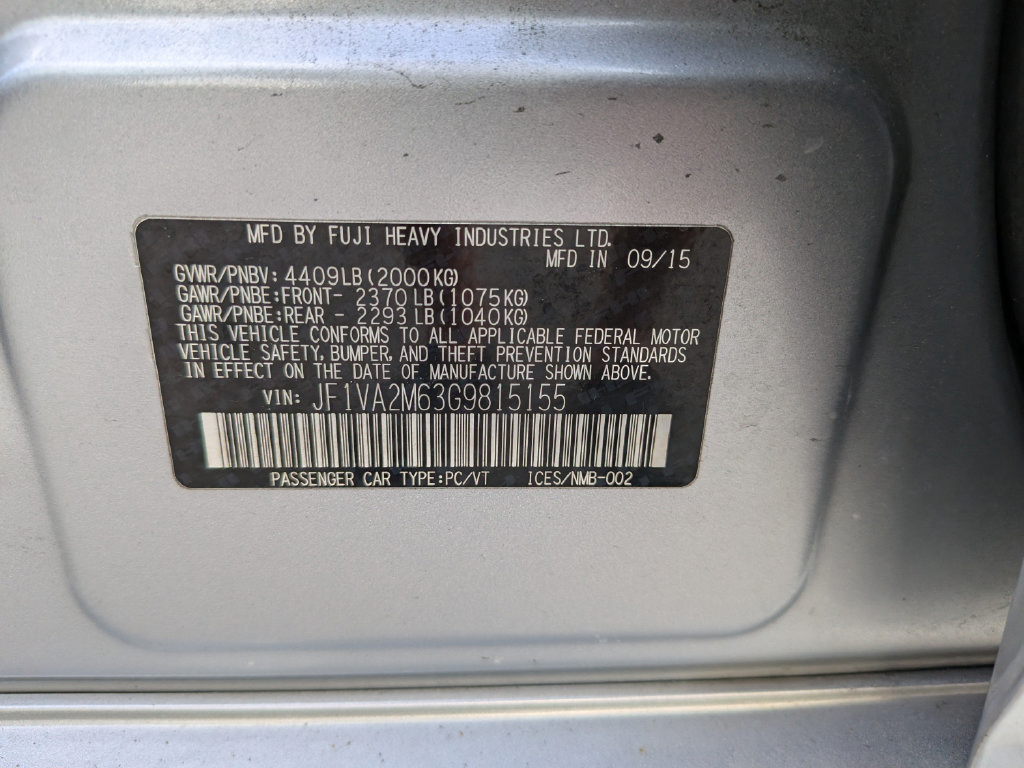Used 2016 Subaru WRX STI w/ Popular Package #3 AWD/4WD image 34
