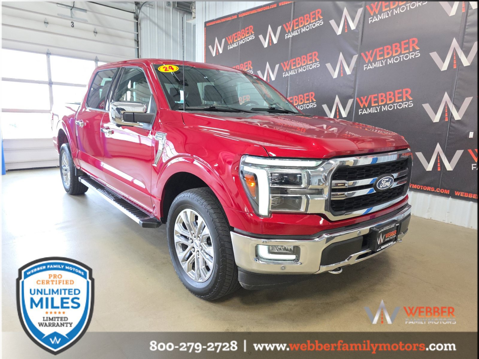 Used 2024 Ford F150 Lariat w/ FX4 Off-Road Package AWD/4WD image 1