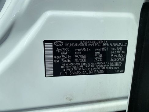 Certified 2023 Hyundai Santa Fe SEL w/ Premium Package AWD/4WD image 27