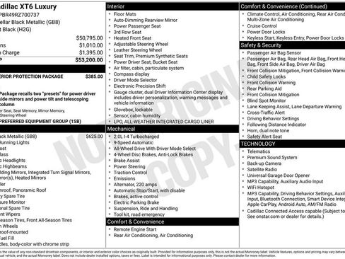 Certified 2024 Cadillac XT6 Luxury AWD/4WD image 36