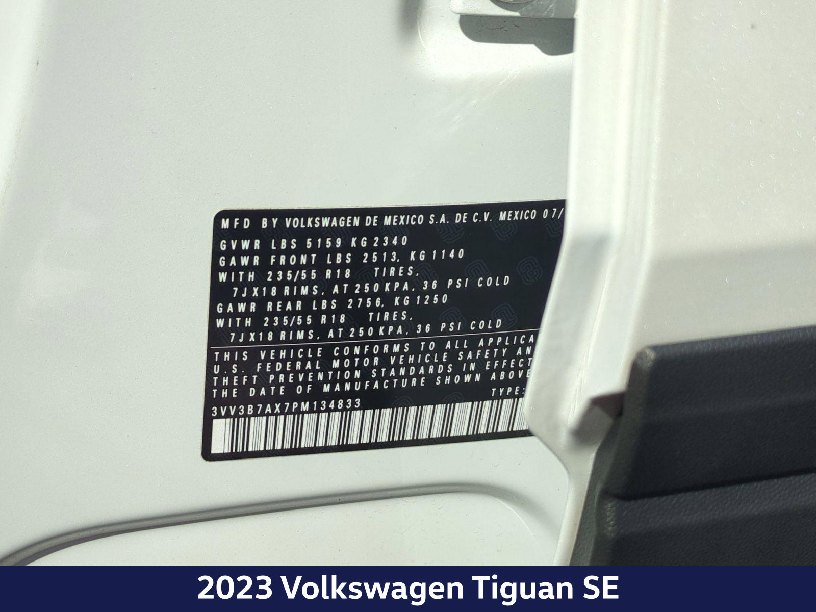 Used 2023 Volkswagen Tiguan SE FWD image 24