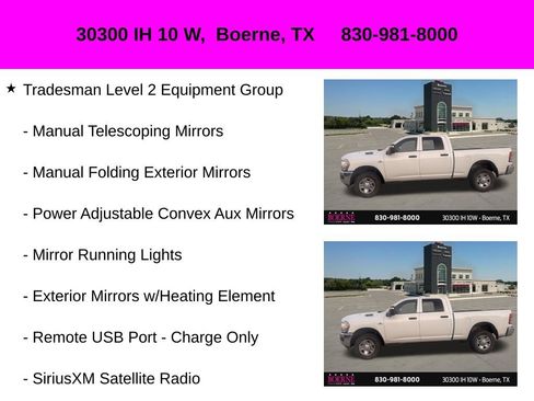 Used 2024 RAM 2500 Tradesman w/ Chrome Appearance Group AWD/4WD image 18