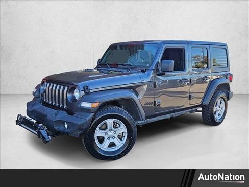 Used 2022 Jeep Wrangler Unlimited Sport image 1