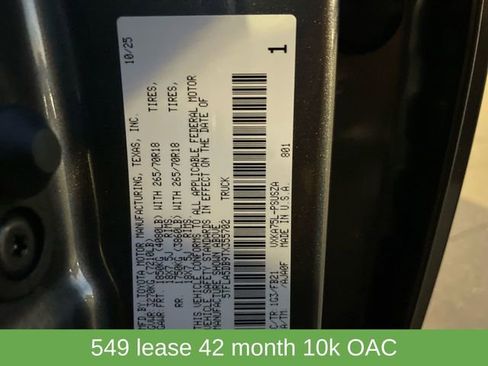 New 2026 Toyota Tundra SR5 image 27