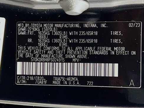 Used 2023 Toyota Highlander XLE image 26