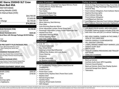 Used 2025 GMC Sierra 2500 SLT w/ SLT Premium Package image 5