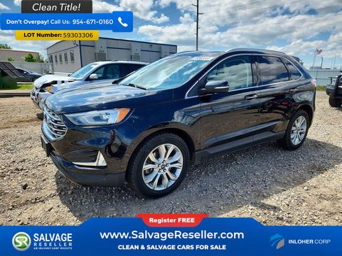 Used 2019 Ford Edge Titanium AWD/4WD image 1