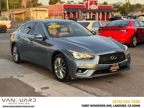 Used 2019 INFINITI Q50 Luxe w/ Essential Package (3.0T Luxe) AWD/4WD image 1