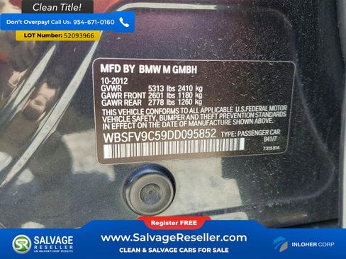 Used 2013 BMW M5 RWD image 16