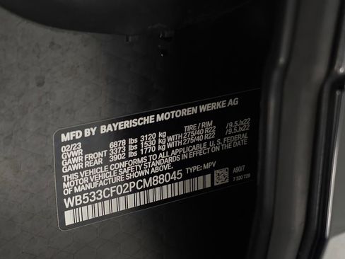 Used 2023 BMW iX M60 w/ Executive Package AWD/4WD image 45