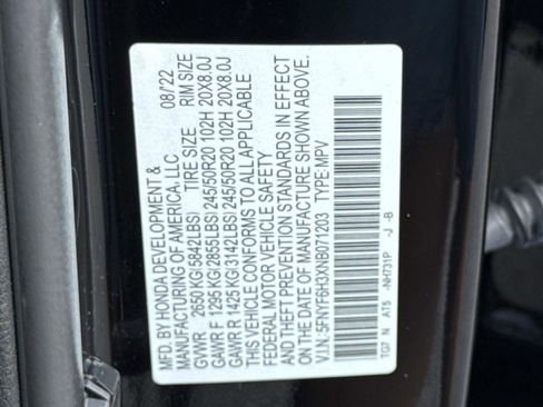 Used 2022 Honda Pilot Sport image 31