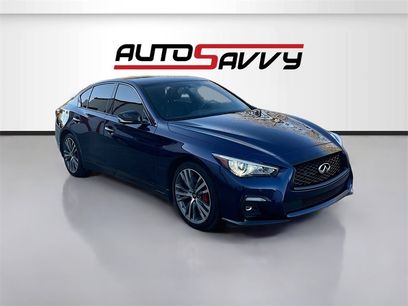 Used 2022 INFINITI Q50 Red Sport 400