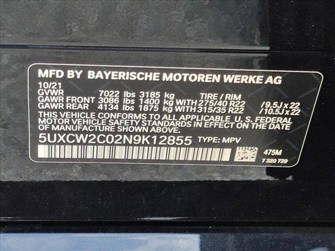 Used 2022 BMW X7 xDrive40i w/ M Sport Package AWD/4WD image 22