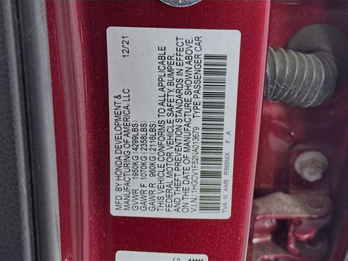 Certified 2022 Honda Accord EX-L image 32