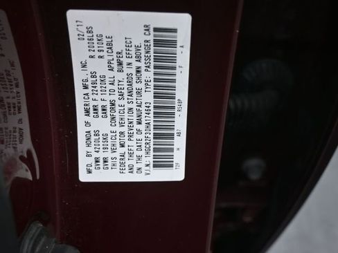 Used 2017 Honda Accord LX image 16