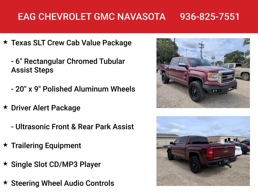 Used 2015 GMC Sierra 1500 SLT AWD/4WD image 16