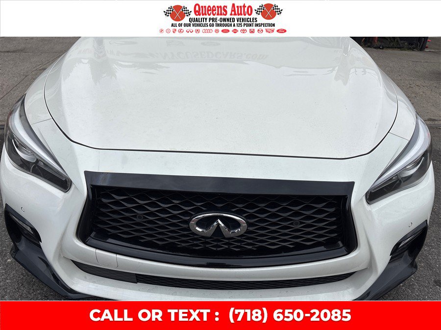Used 2021 INFINITI Q50 Red Sport 400 w/ Cargo Package RWD image 28